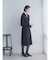 【Aga×NORITAKE】Future Melton Big Collar Long Coat