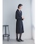 【Aga×NORITAKE】Future Melton Big Collar Long Coat