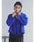 Aga×NORITAKE Future Melton Big Collar Coat