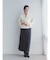 Aga×NORITAKE Future Melton Big Collar Coat