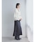 Aga×NORITAKE Future Melton Big Collar Coat