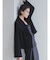 Aga×NORITAKE Future Melton Big Collar Coat