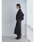 Aga×NORITAKE Future Melton Big Collar Coat
