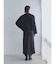 Aga×NORITAKE Future Melton Big Collar Coat