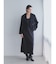 Aga×NORITAKE Future Melton Big Collar Coat