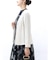トリムデザインノーカラージャケット