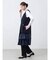 パール×フリルロングジレ