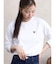 フレンチブルドッグワンポイント刺繍ロングＴシャツ