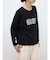 バックシームゴシックロゴプルオーバー