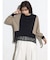 配色メッシュ切替プルオーバー