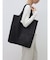 THIN LEATHER SMOOTH TOTE BAG