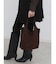 THIN LEATHER SUEDE HANDBAG