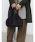 THIN LEATHER SMOOTH 3WAY TOTE BAG