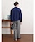 グレンチェックテーパードパンツ