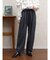 グレンチェックテーパードパンツ