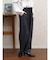 グレンチェックテーパードパンツ