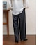 グレンチェックテーパードパンツ