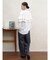グレンチェックテーパードパンツ