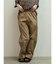 配色切替ドロストバレルパンツ