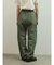 配色切替ドロストバレルパンツ