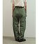 配色切替ドロストバレルパンツ