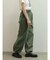 配色切替ドロストバレルパンツ