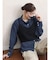 ニットビスチェ×シャツセット