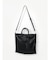 nouer エンボスロゴトートバッグ(greige,black)