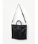 nouer エンボスロゴトートバッグ(greige,black)