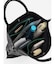 nouer エンボスロゴトートバッグ(greige,black)