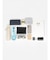 nouer エンボスロゴトートバッグ(greige,black)