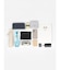 nouer エンボスロゴトートバッグ(greige,black)