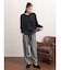 前後2WAYレースヘムプルオーバー