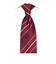 ネクタイ / ビジネス / フォーマル / ワンタッチタイ レッド系 ストライプ柄