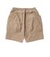 メンズ アクティブショートパンツ ストレッチ セットアップ可能 ベージュ系 Pitta Re:)