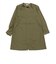 ベーシック ジッパーコート カーキ系