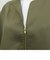 ベーシック ジッパーコート カーキ系