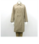 ベーシック トレンチコート ベージュ系