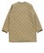 キルト中綿コート ベージュ系