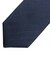 【日本製】ふじやま織 絹100% ソリッドネクタイ ネイビー系