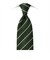 絹100% ベーシックメランジ風 ネクタイ グリーン系