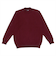 ニット モックネックセーター ボルドー系 メンズ