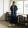 CORDURAリラックスＶネックカーディガン＜ネイビー＞