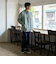 CORDURAリラックスＶネックカーディガン＜グリーン＞
