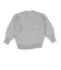 ニット 前身透かし編みトッパーカーディガン グレー系 レディース