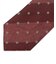 ネクタイ 絹100% ボルドー系 ビジネス フォーマル