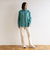 リラックスバックプリーツシャツ＜シーグリーン＞