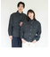 ウールカシミヤナイロン リラックスCPOシャツ＜チャコールグレー＞