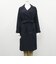 アウター トレンチコート ネイビー レディース