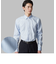 【国産しゃれシャツ】 形態安定 ショートボタンダウン 綿100% 長袖 ワイシャツ